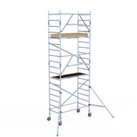 Rolsteiger Alumexx Extra 90x190 6,2m werkhoogte tegen de gevel