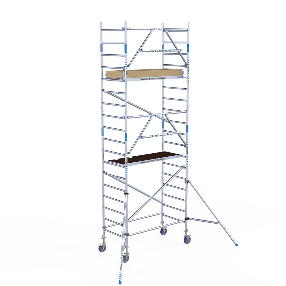 Rolsteiger Alumexx Extra 90x190 6,2m werkhoogte tegen de gevel