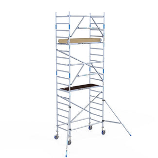 Rolsteiger Alumexx Extra 90x190 6,2m werkhoogte tegen de gevel