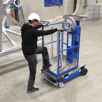 Alumexx Manu-X-Lift personenlift 4,1m werkhoogte