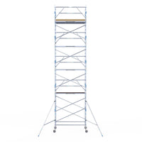 Rolsteiger Alumexx Extra 135x250 11,2m werkhoogte tegen de gevel