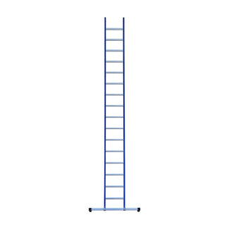 Eurostairs Ladder enkel recht 1x16 sporten BLAUW