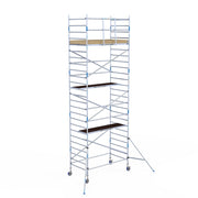 Rolsteiger Alumexx Light 135x250 8,2m werkhoogte tegen de gevel
