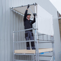 Doorwerktent compleet 2.50m
