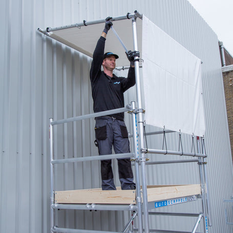 Doorwerktent compleet 2.50m