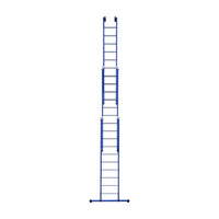 Eurostairs Reform ladder driedubbel recht 3x8 sporten BLAUW