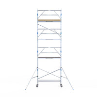 Rolsteiger Alumexx Extra 75x250 9,2m werkhoogte tegen de gevel