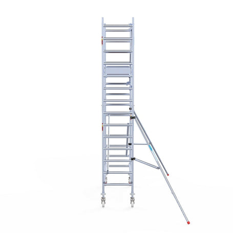 Rolsteiger Original  75x190 5,2m werkhoogte carbon vloer tegen de gevel