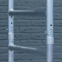 Rolsteiger Basic 75x250 6,2m werkhoogte tegen de gevel