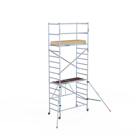 Combi kamersteiger 90 cm breed 5,7m werkhoogte