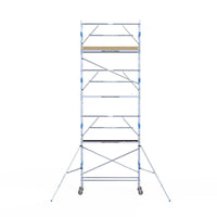 Rolsteiger Alumexx Extra 75x250 8,2m werkhoogte tegen de gevel