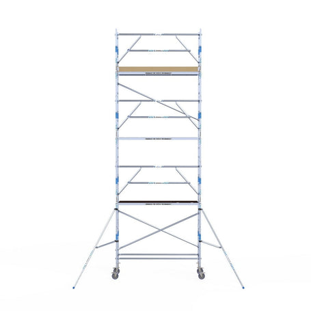 Rolsteiger Alumexx Extra 75x250 8,2m werkhoogte tegen de gevel