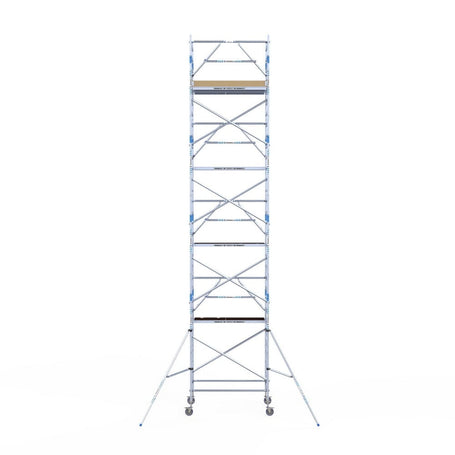 Rolsteiger Alumexx Extra 135x190 10,2m werkhoogte tegen de gevel