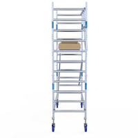 Rolsteiger Alumexx Light 90x250 4,2m werkhoogte tegen de gevel