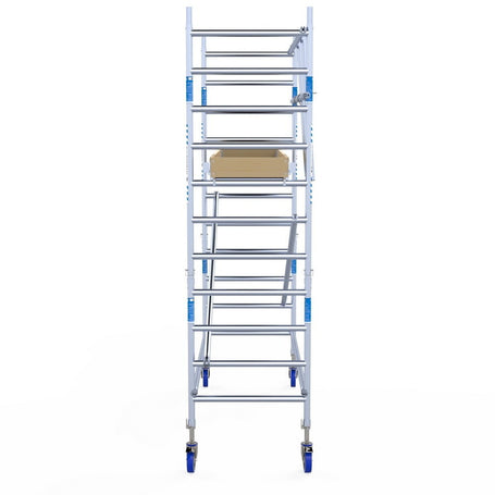 Rolsteiger Alumexx Light 90x250 4,2m werkhoogte tegen de gevel