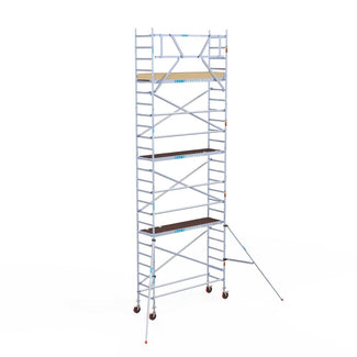 Rolsteiger Basic 75x250 8,2m werkhoogte tegen de gevel