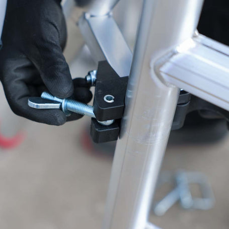 Ministab stabilisator voor kamersteigers conform wetgeving