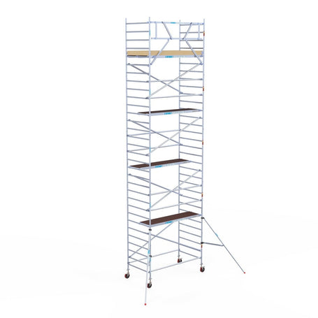 Rolsteiger Basic 135x250 10,2m werkhoogte tegen de gevel