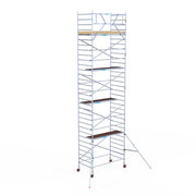Rolsteiger Basic 135x250 10,2m werkhoogte tegen de gevel