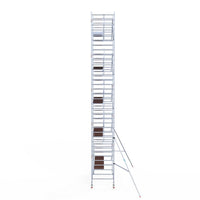 Rolsteiger Professional 135x305 11,2m werkhoogte tegen de gevel