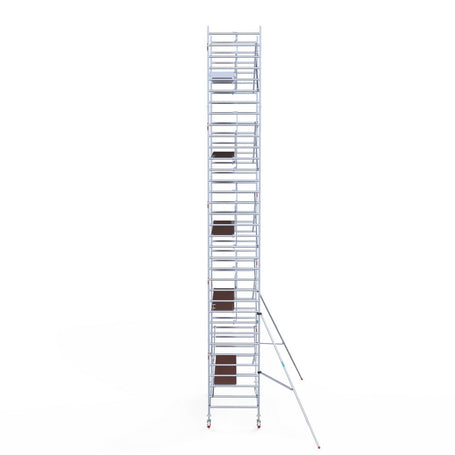 Rolsteiger Professional 135x305 11,2m werkhoogte tegen de gevel