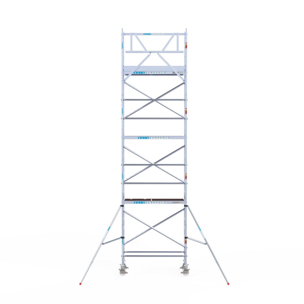 Rolsteiger Original  75x190 8,2m werkhoogte carbon vloer tegen de gevel