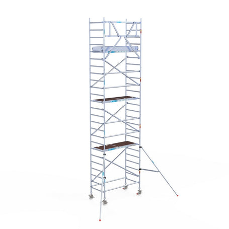 Rolsteiger Original  90x190 8,2m werkhoogte carbon vloer tegen de gevel