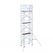 Rolsteiger Original  90x190 8,2m werkhoogte carbon vloer tegen de gevel