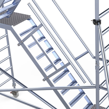 Steigertrap binnenleuning
