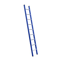 Eurostairs Ladder enkel recht 1x9 sporten BLAUW