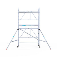 Combi kamersteiger werkhoogte 4.7m incl stab