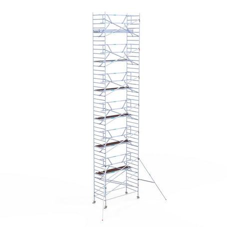 Rolsteiger Professional 135x305 14,2m werkhoogte tegen de gevel