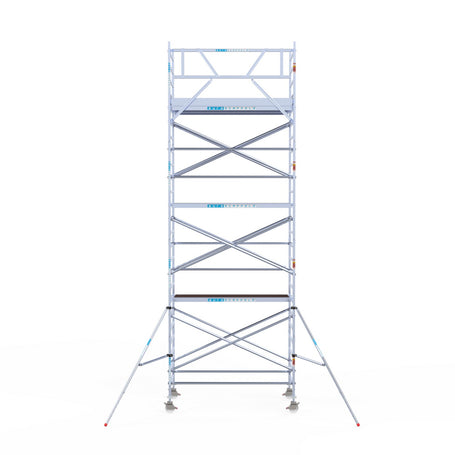 Anssems Aanhanger GT 750 R + Euroscaffold Rolsteiger Original 135x250 8,2m Werkhoogte